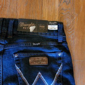 WOMENS RETRO MAE WIDE LEG JEAN